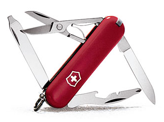 Little Swiss Army knife the TSA confiscated