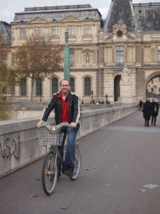David Esrati on Velib in Paris