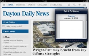 No News for you - Dayton Daily News iPad edition fail