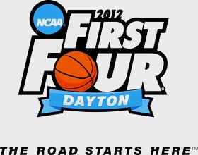 Logo for the First Four Festival in Dayton for 2012 for the NCAA March Madness