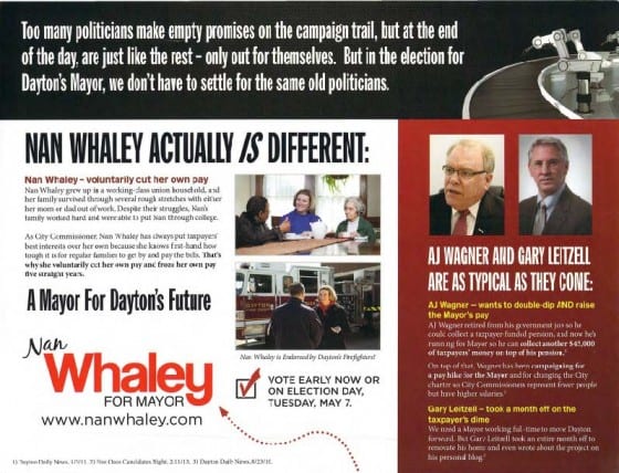 Nan Whaley Negative campaign piece