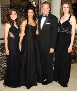 Congressman Mike Turner poses for a photo with his fiancee, Majida Mourad, and his daughters Carolyn, left, and Jessica at the Dayton Art Institute’s Art Ball 2015 on June 13. E.L. HUBBARD / CONTRIBUTED