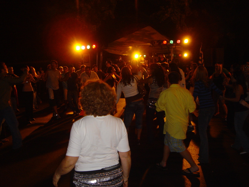 Dancing at the Greek Festival