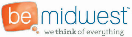 “Be Midwest” logo developed by Turner Effect and Real Art for the Dayton Development Coalition