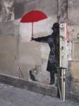 Street art from Rue du Chat-Qui in Paris