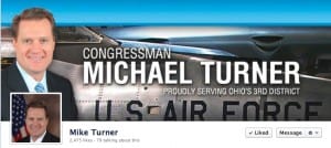 Facebook header photo that would make you think Mike Turner served in The Air Force