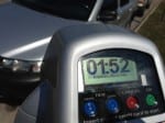 Dayton Parking meter displaying 1:52 minutes