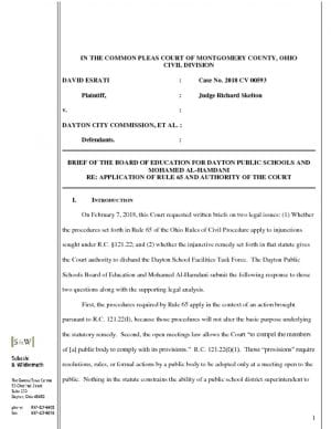 thumbnail of Brief Rule 65 and Disband.021218