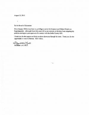 thumbnail of Resignation Letter from Elizabeth Lolli