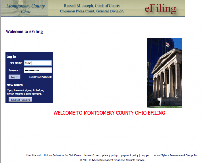 Court clerks are jerks in Montgomery County Esrati