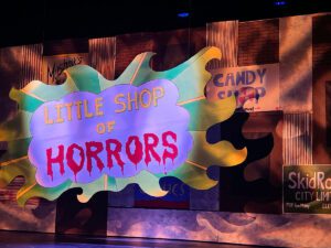 Little Shop of Horrors set from Stivers School for the Performing arts