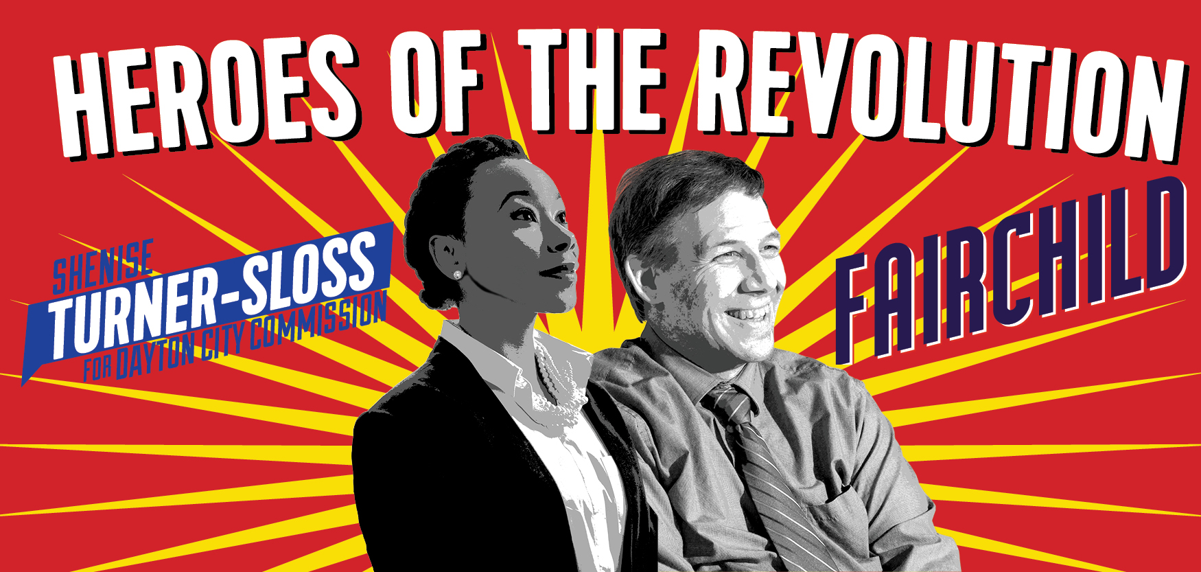 Shenise Turner-Sloss and Darryl Fairchild - Heroes of the Revolution