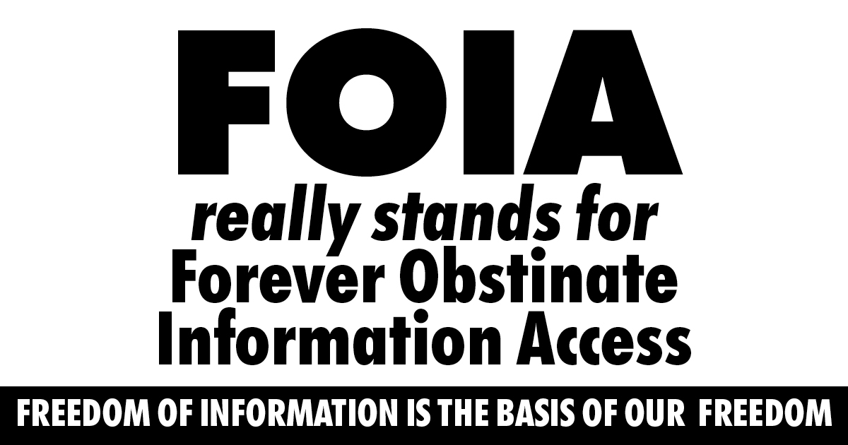 FOIA is a lie