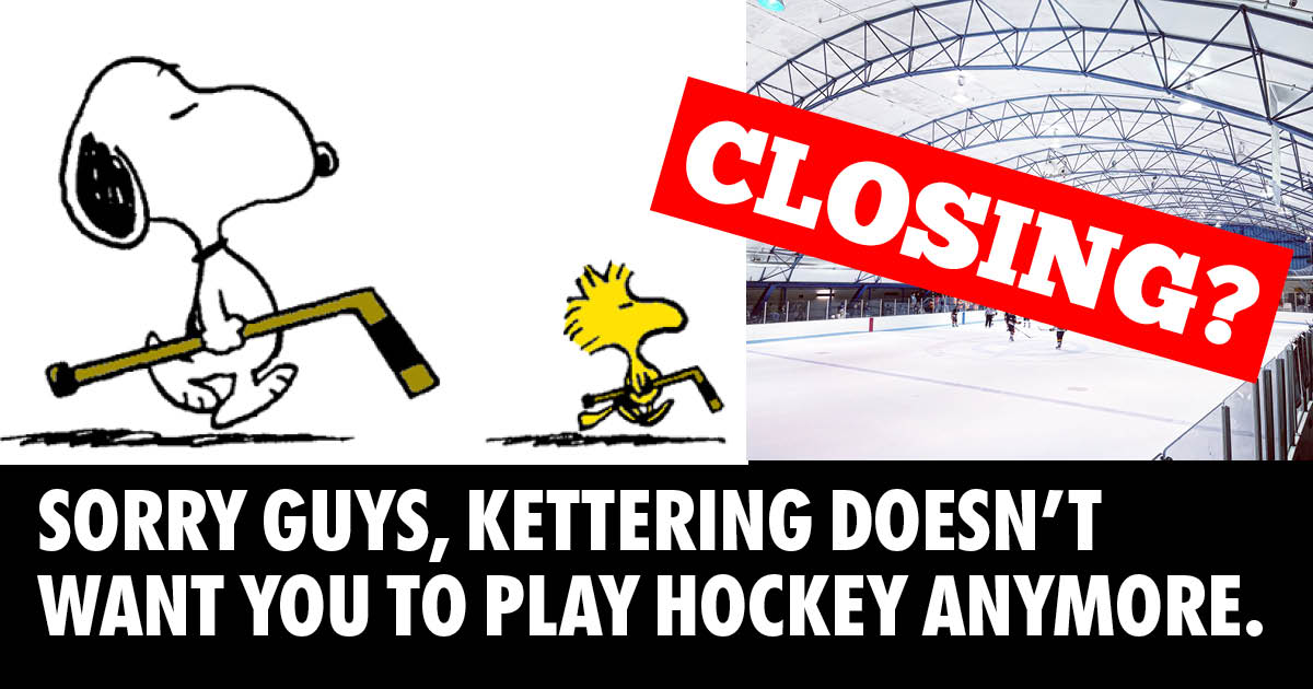 save our rink Kettering talking about closing ice rink again