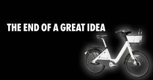 The end of bike share in Dayton Ohio