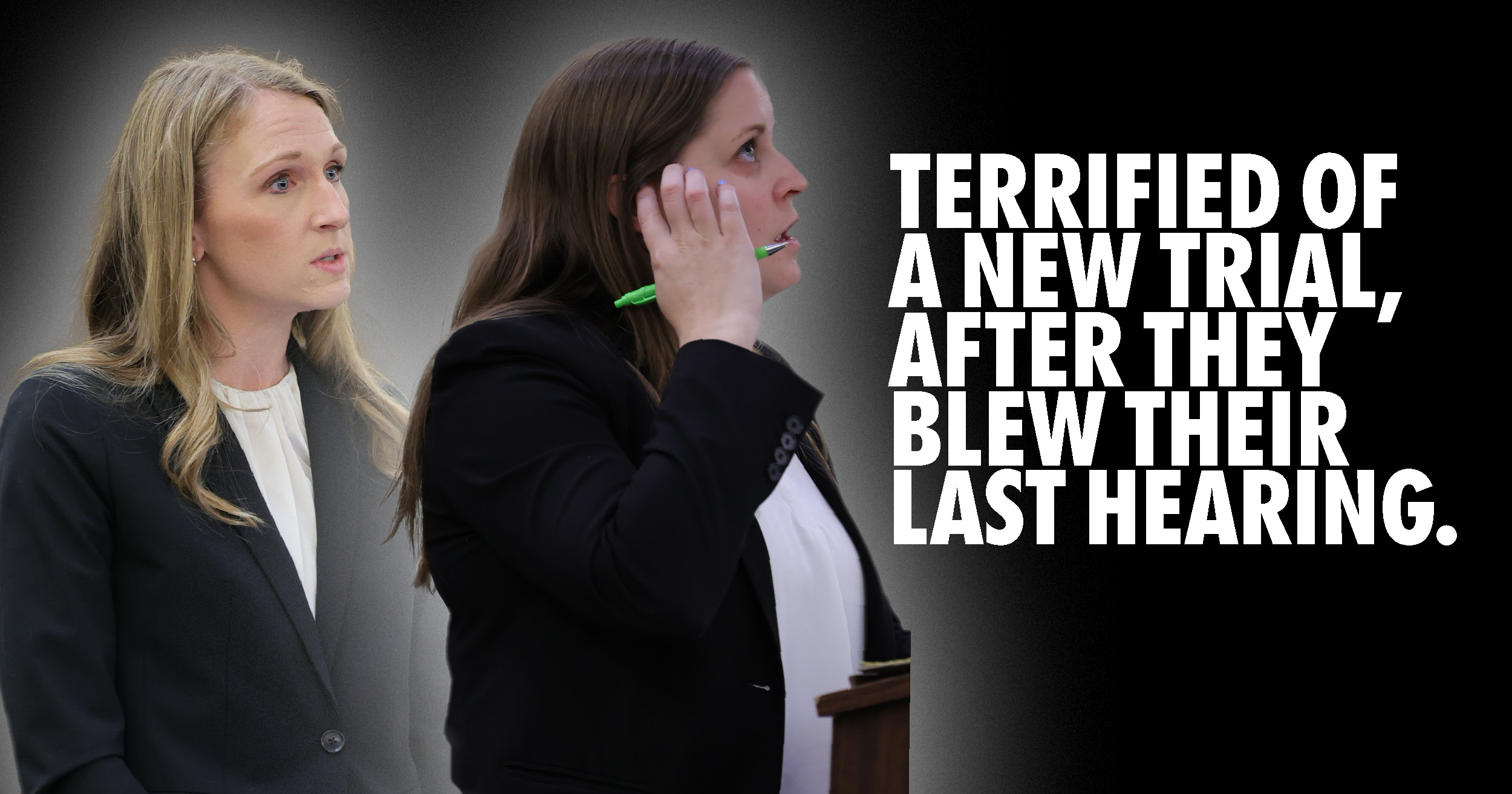 Andrea Boyd and Nicole Amrhein want to appeal the judges decision in the Kevin Wright case to force a new trial- even though the first one was incompetent.