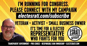 David Esrati is busy running for Congress